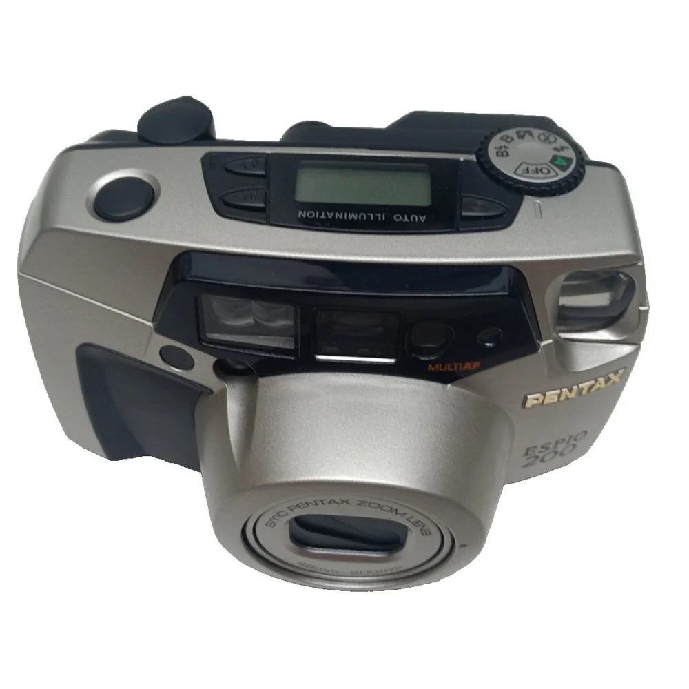Pentax Espio 200 Point & Shoot 35mm Film Camera From Japan [SEE VIDEO]